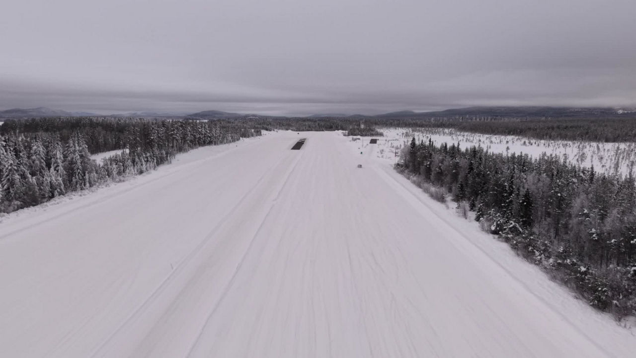 Sweden Drone Flyover