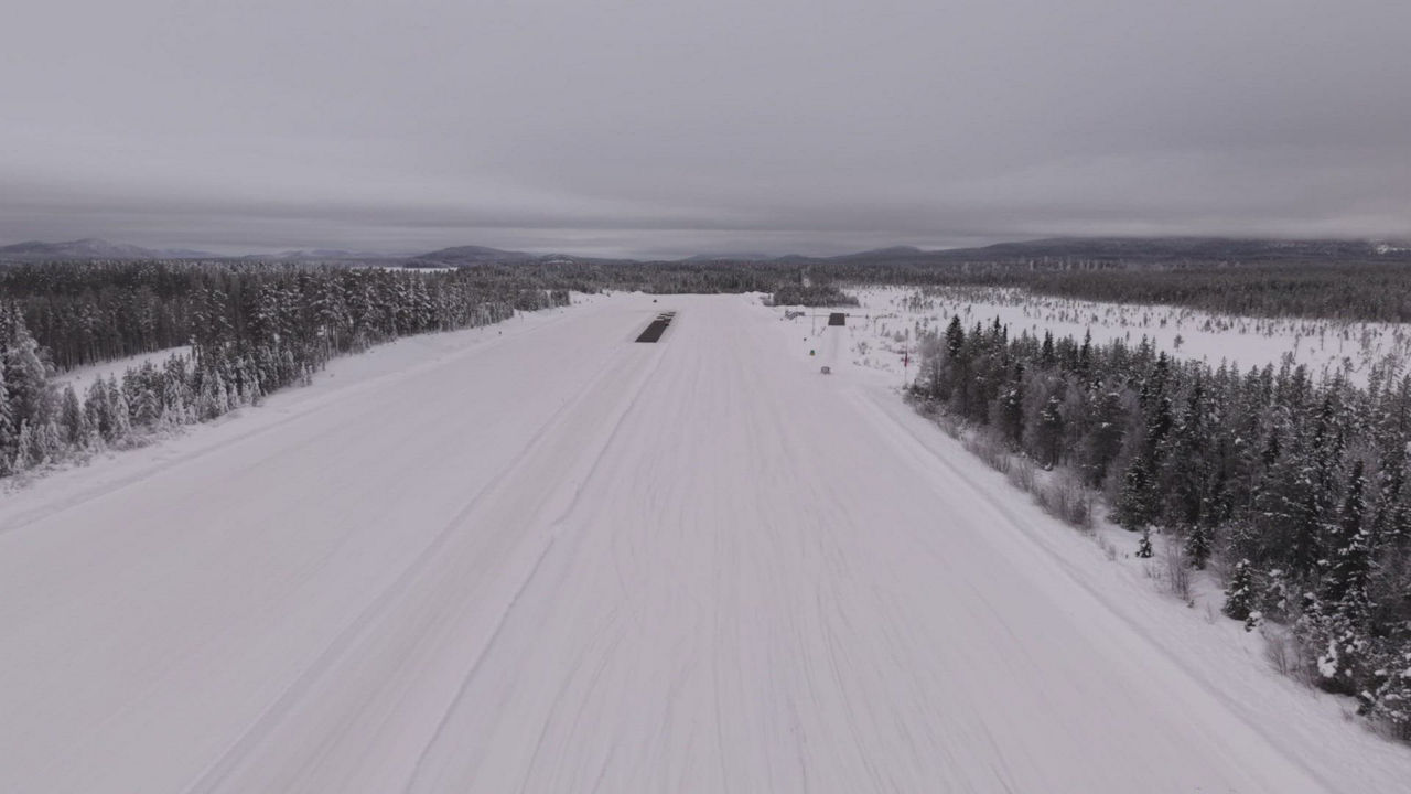 Sweden Drone Flyover