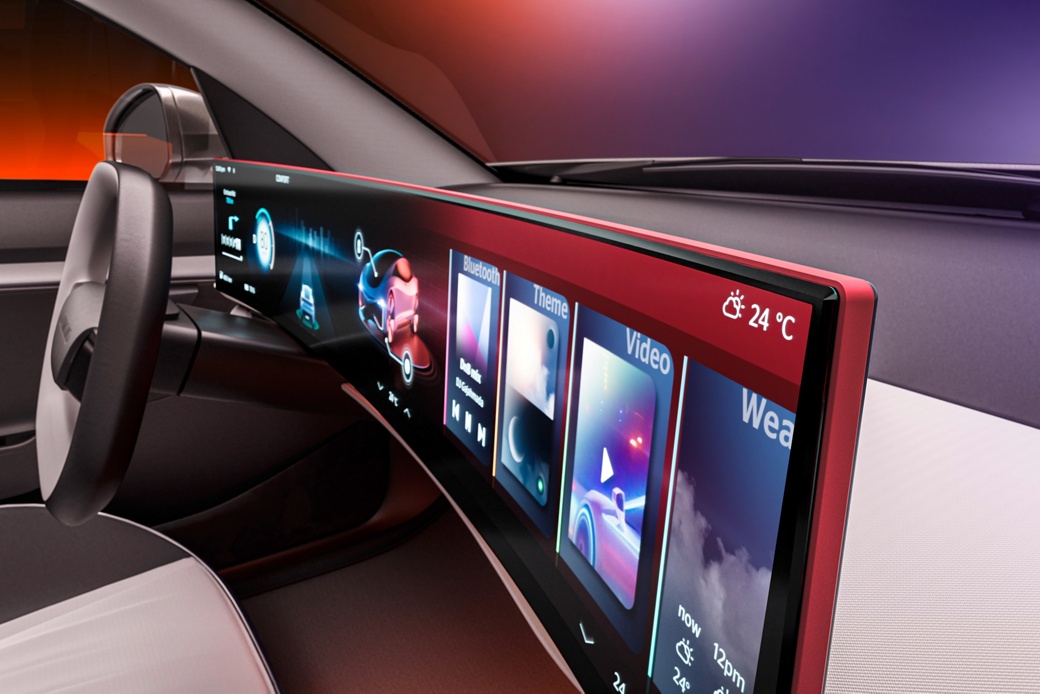 Our curved displays offer a seamless user experience with their impressive, continuous design.