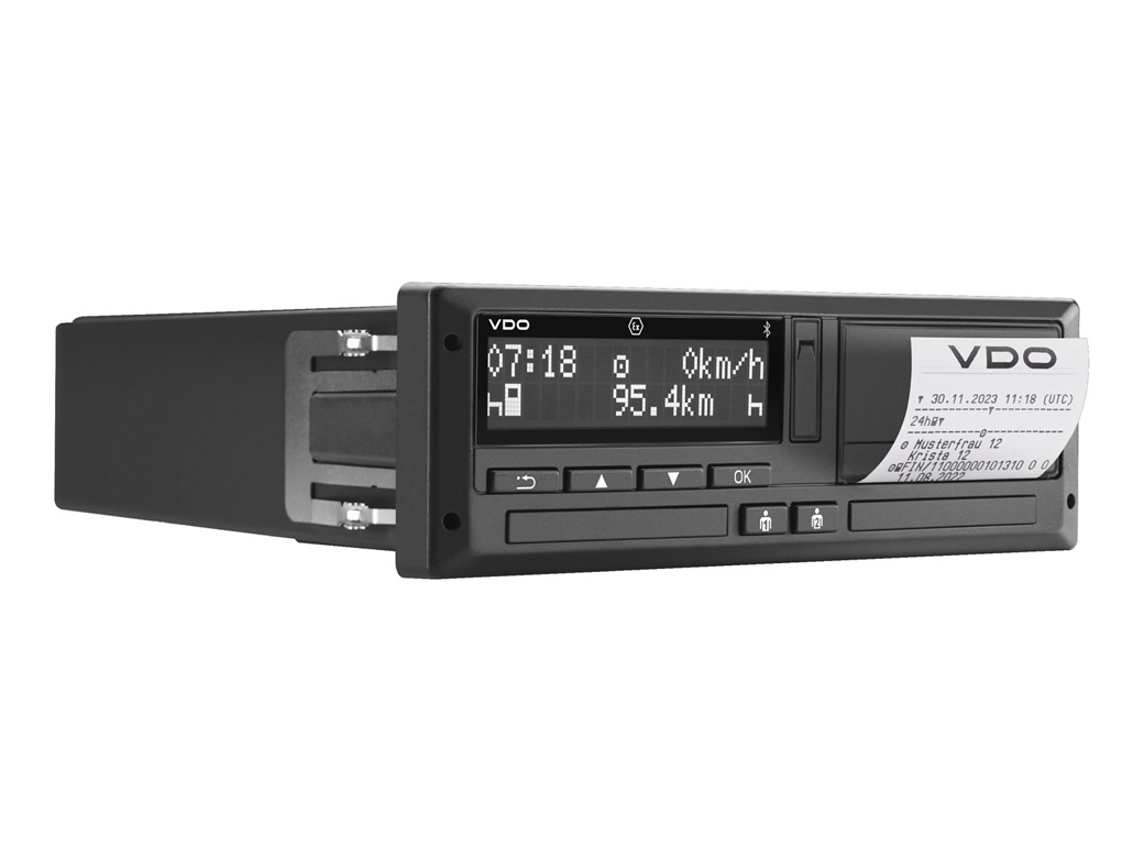 At AUMOVIO, the current version of the 2nd generation smart tachograph is called DTCO 4.1a.
