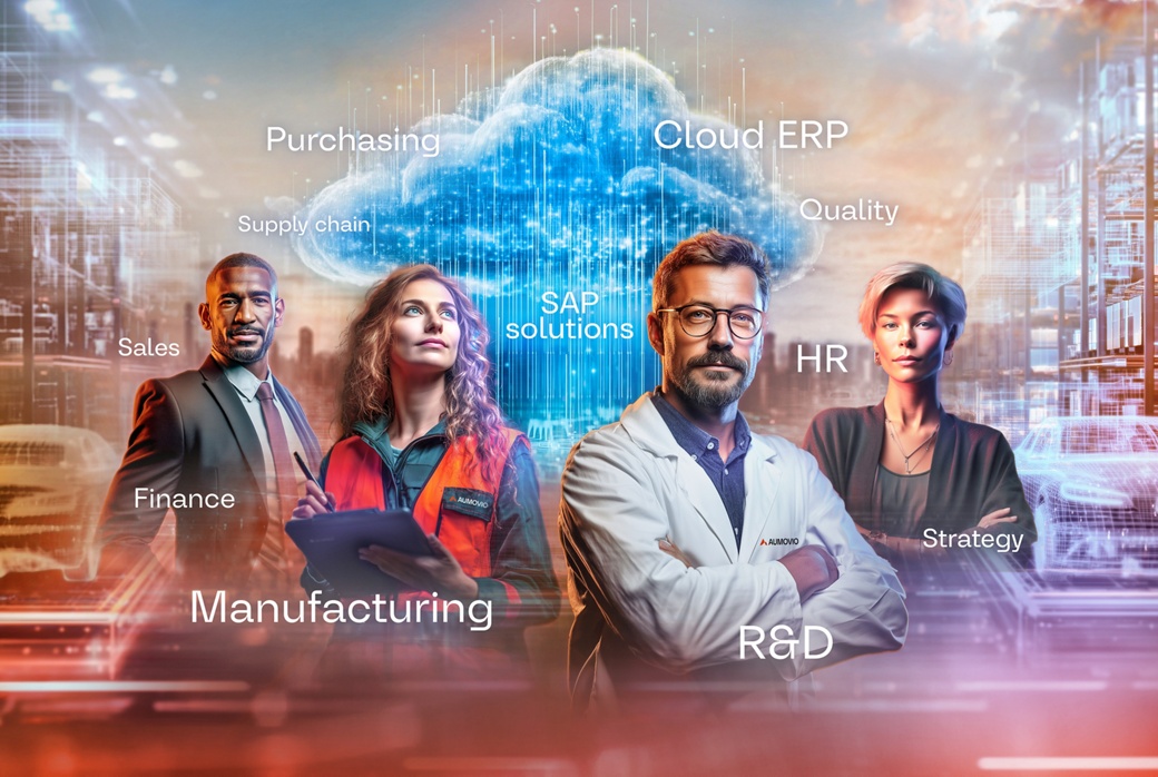 The cloud system environment accelerates processes across numerous business areas.