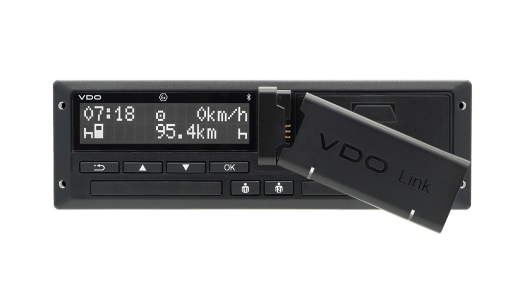 A clear view of the fleet status: VDO Link provides fleet managers with real-time data from the tachograph.