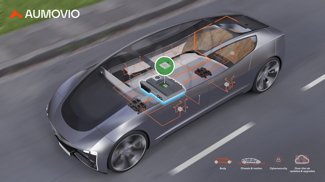AUMOVIO presents the latest version of its central high-performance ...