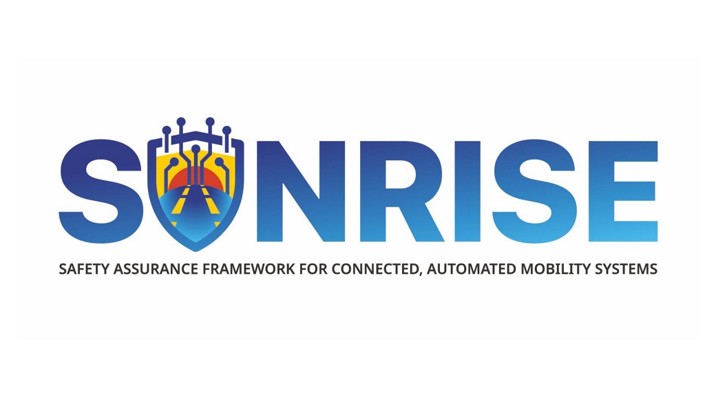 The SUNRISE project is funded by the European Union and works on safety assurance of Cooperative, Connected and Automated Mobility (CCAM) systems that must be reliable in every possible driving scenario. In several initiatives, the project partners are working on developing test- and assessment methods for CCAM systems, applying a scenario-based approach, and combining both physical and virtual testing. 