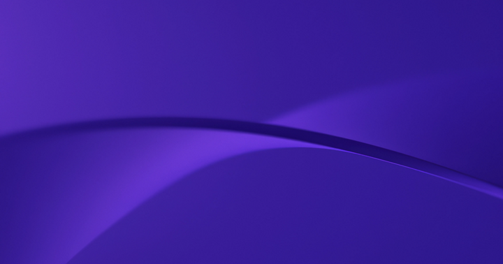 A sleek abstract background in deep purple tones with smooth curves and gradients, creating a modern and dynamic visual design.