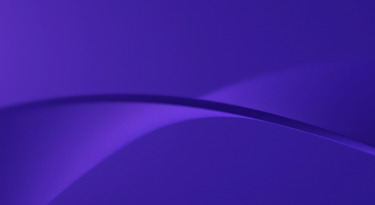 A sleek abstract background in deep purple tones with smooth curves and gradients, creating a modern and dynamic visual design.