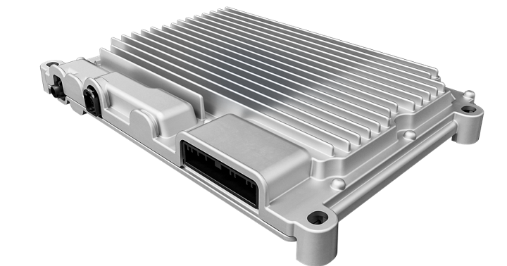 Product picture of the assisted driving control unit ADC525/526. The next generation of Assisted Driving Control Units ADC525/ADC526 will be hosting cruising, safety, parking and vision functions, enabling NCAP 2026 5-star systems.