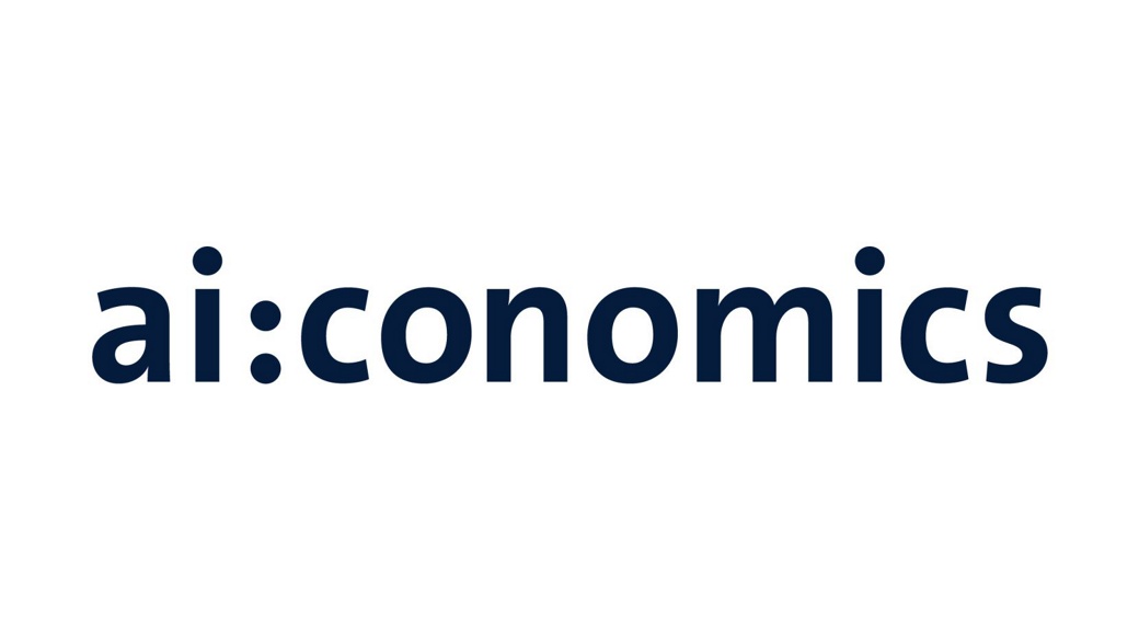Logo of ai:conomics. The change that artificial intelligence is bringing to our working world is multidimensional. That requires the collaboration of a variety of stakeholders and a deep understanding of the alterations the use of artificial intelligence is bringing to the work environment. That is where the research project ai:conomics takes off.