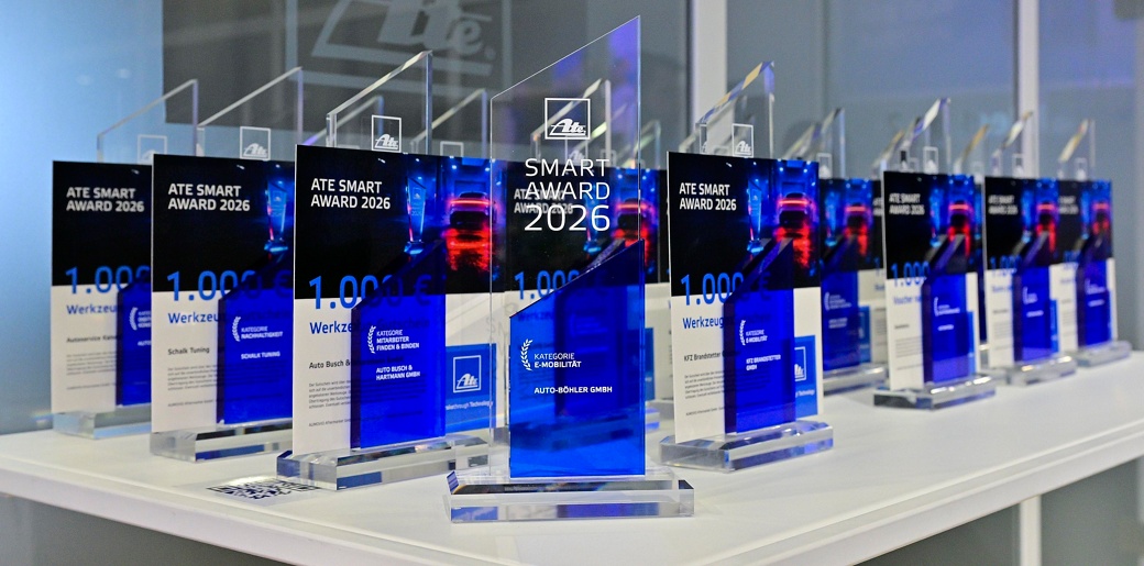 ATE Smart Awards were awarded at Automechanika in Frankfurt