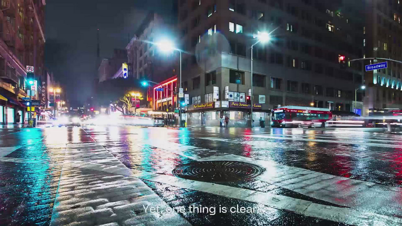 A cinematic brand film capturing the pulse of a vibrant city at night—dynamic, atmospheric, and driven by the power of visual storytelling.