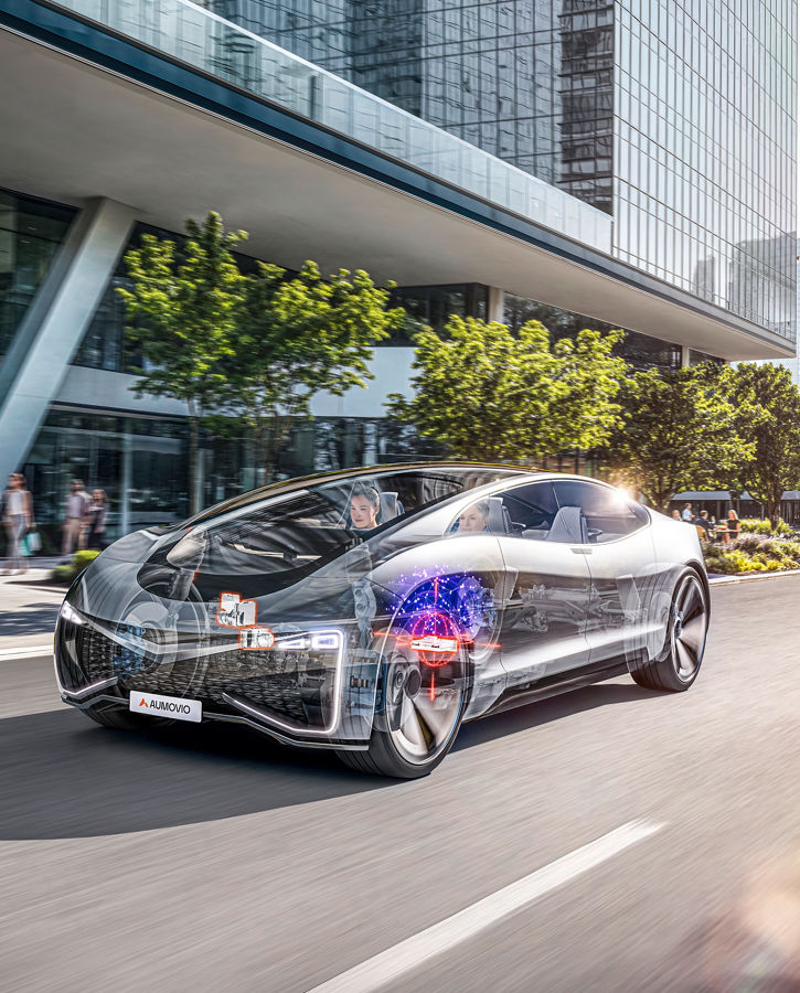 electronic brake system for passenger cars to ensure safe braking