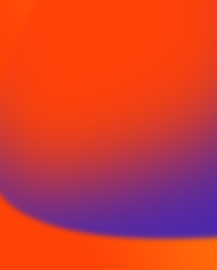 A vibrant abstract background featuring a smooth gradient blend of orange, red, and purple tones, creating a dynamic and modern visual effect.