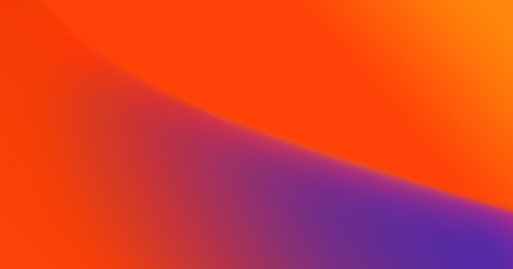 A vibrant abstract background featuring a smooth gradient blend of orange, red, and purple tones, creating a dynamic and modern visual effect.