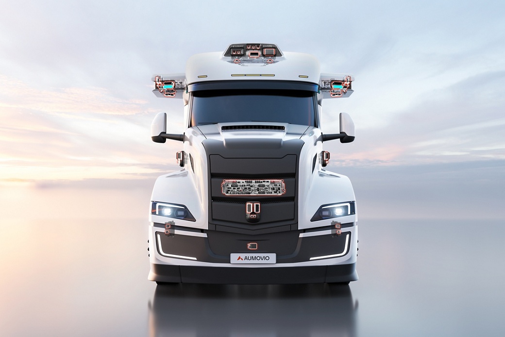 The pods are delivered to truck manufacturers ready for production.