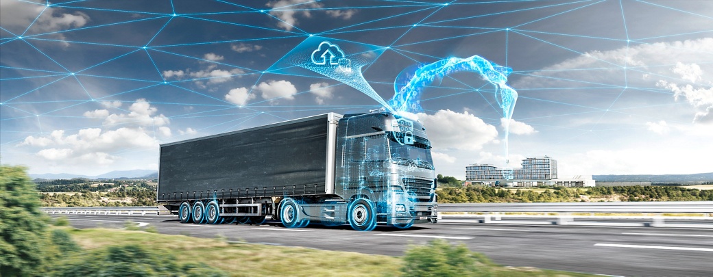 Electrification as a key to decarbonizing commercial vehicle transport.
