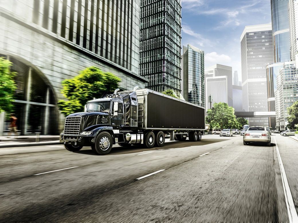 On a growth path: The market for truck transport is expected to grow significantly in the coming years.