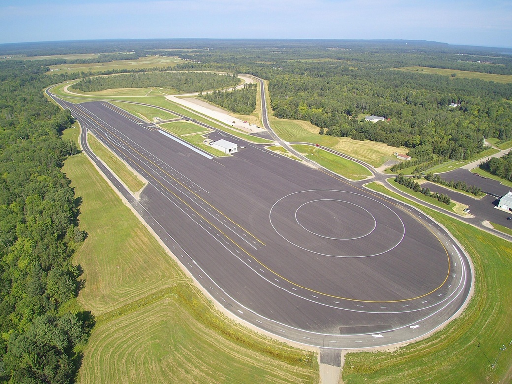 Brimley track arial - summer