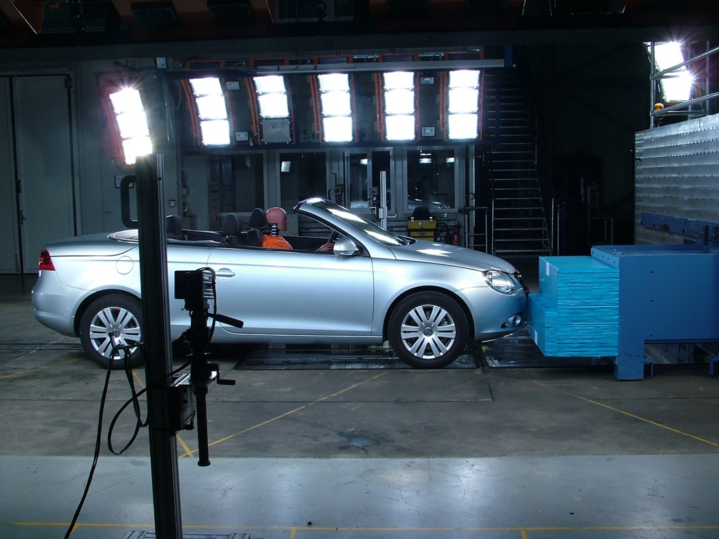 Crash test facilites
