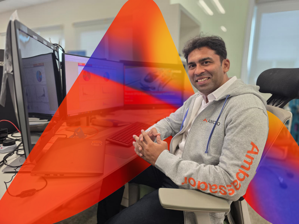 The picture shows Deepak Bharadwaj, an ecosystem architect at AUMOVIO