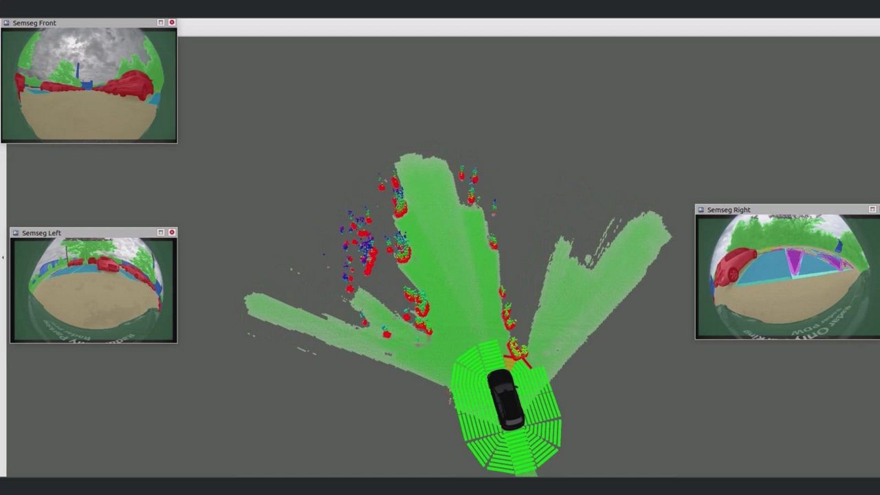 Shows the dynamic mode for parking spaces