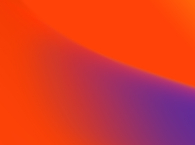 Picture of the AUMOVIO background gradient with orange, purple and yellow colours