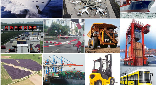 Picture of AUMOVIO's radar sensor portfolio. Aumovio provides several industrial radar sensors also for non-automotive purpose.