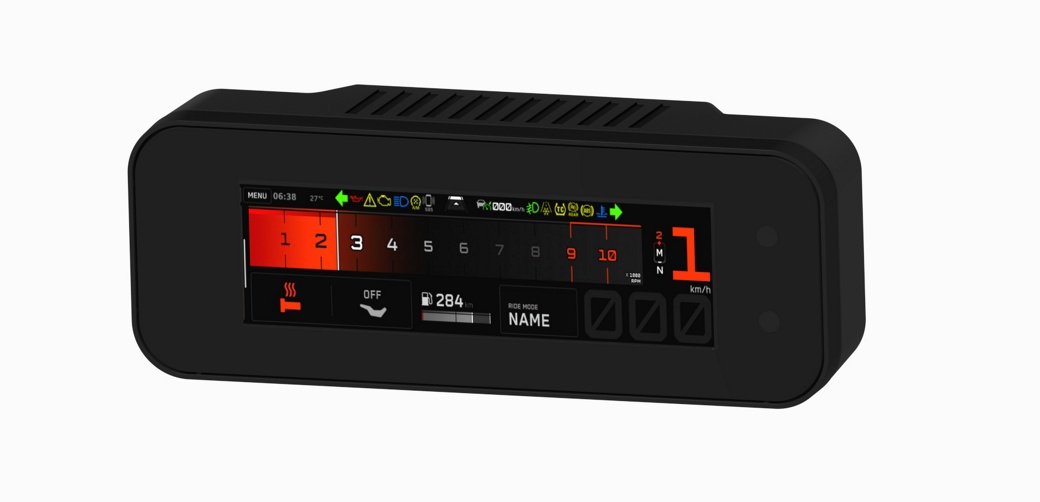 AUMOVIO displays offer high-quality graphics, flexible software architectures, and a variety of form factors to support different vehicle concepts.