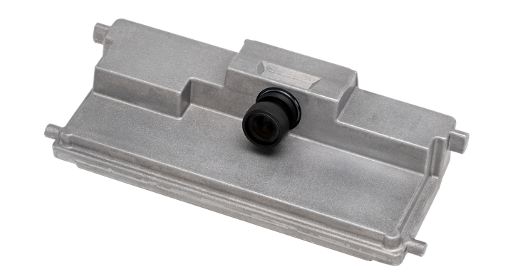 Product picture of the MFC525 camera. The latest camera generation MFC500 from AUMOVIO is a modular, scalable and connected camera platform.