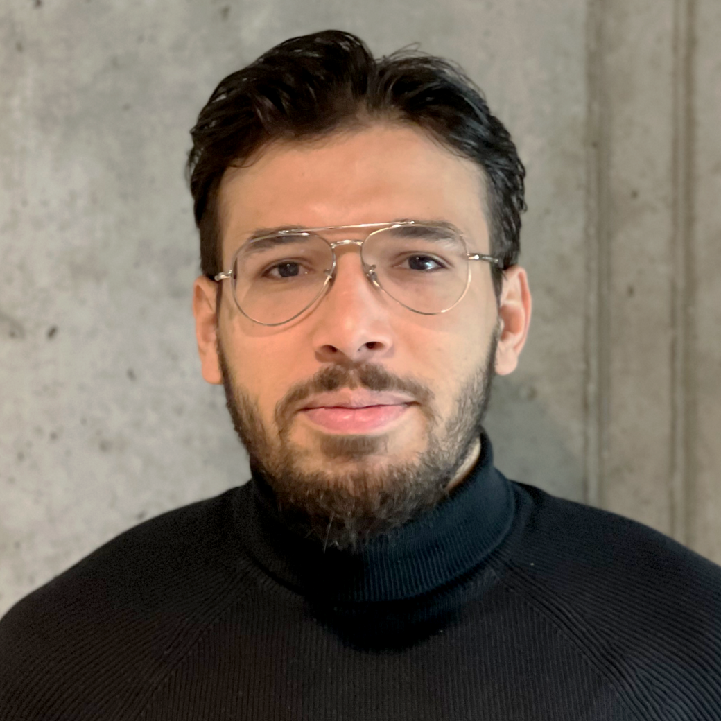 Picture of Mohamed-Khalil Bouzidi, AI research scientist at AUMOVIO's AI lab in Berlin