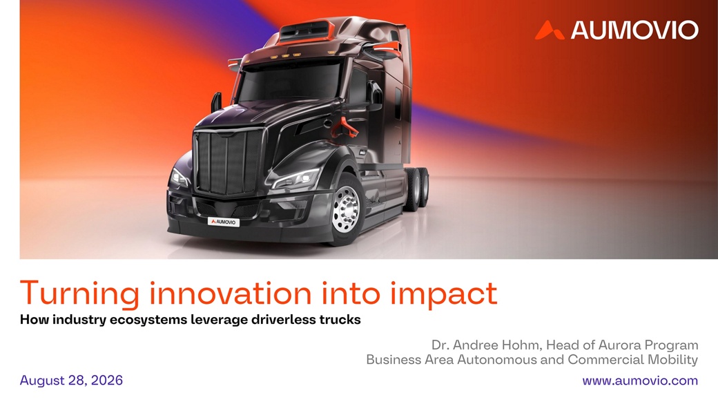 Autonomous Trucking