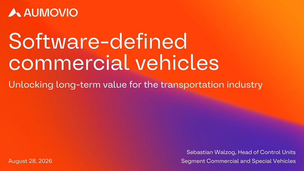 Software-defined commercial vehicles