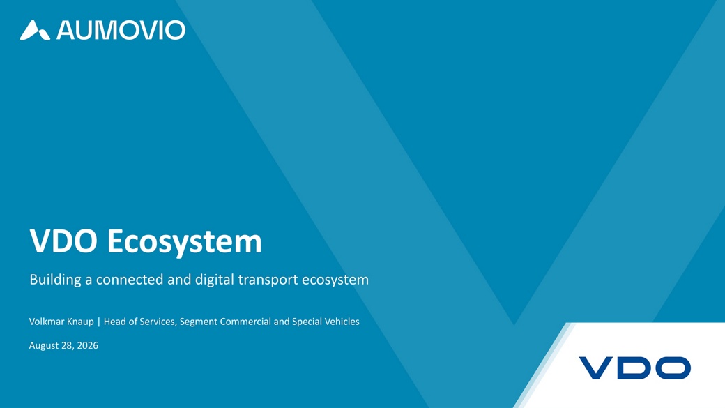 VDO Ecosystem