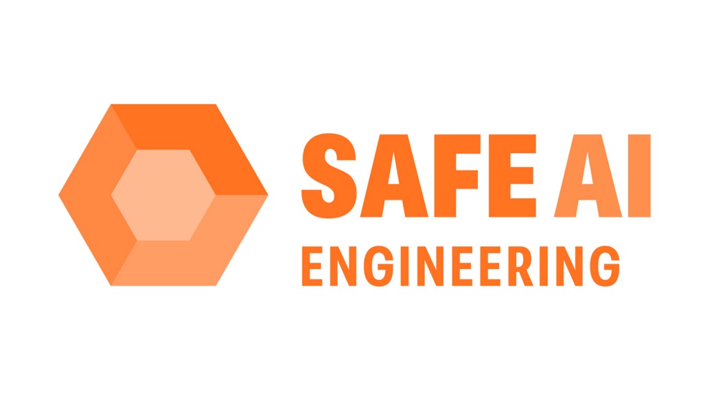Logo of Safe AI Engineering. The Safe AI Engineering research project is an important step towards a generally accepted and practical safety certification for AI functions that can be used for homologation and is therefore approval-relevant.
