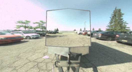 The See-through Trailer technology allows drivers to “see through” a trailer in haul and check the area behind and beside. Based on our Surround View system, the technology enables safer driving while towing.