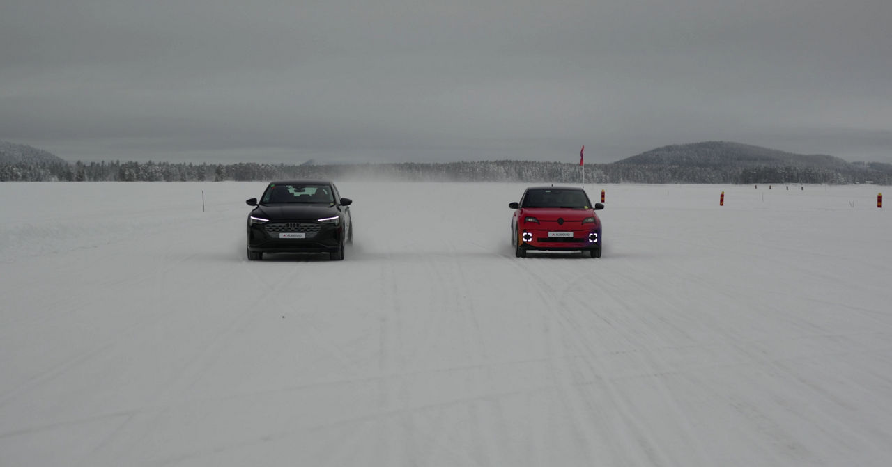 Sweden Two Cars Parallel